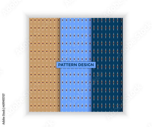 Simple and modern patterns design template