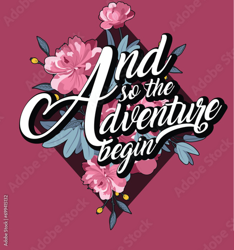 Wedding quotes for any speech poster template elegant flowers calligraphic texts decor