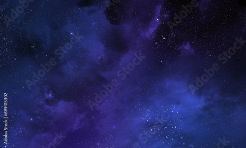 Fototapeta Naklejka Na Ścianę i Meble -  Stars and galaxy outer space sky night universe black starry background of shiny starfield
