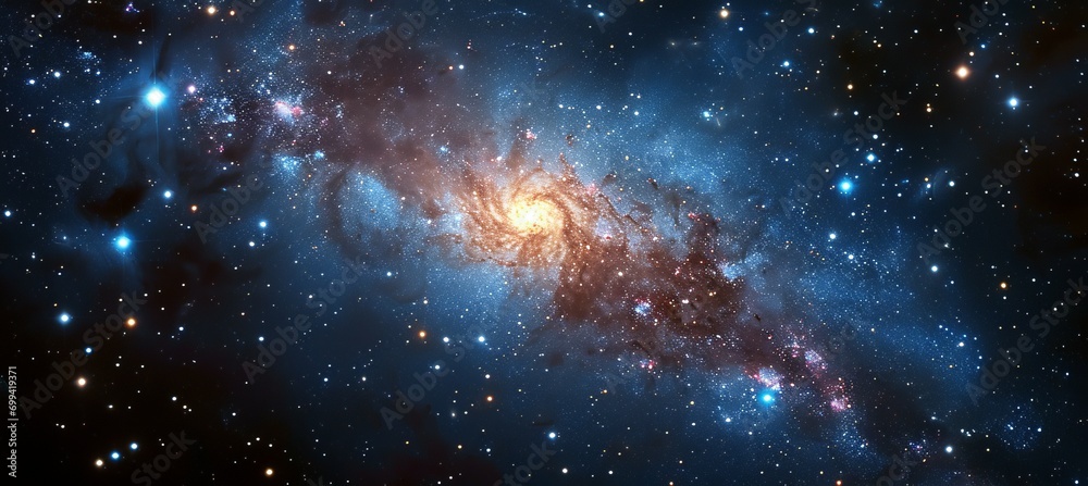 Galaxy solar system. Science astronomy nature. Generative AI technology.
Galaxy solar system. Science astronomy nature. Generative AI technology.