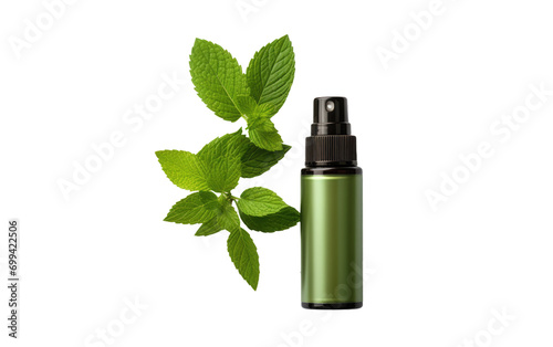 Infuse Your Skin with the Uplifting Aroma of Peppermint and Lemongrass Bug Repellent Lotion on White or PNG Transparent Background