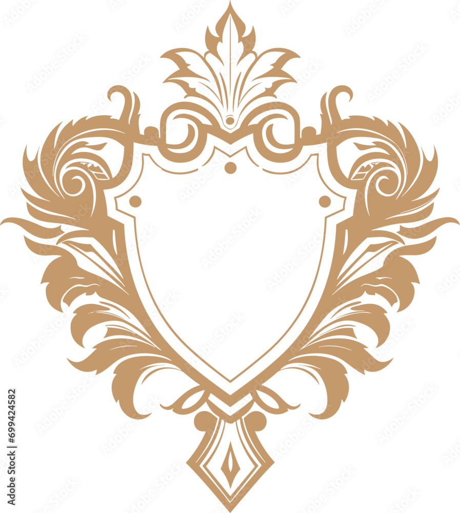 Fototapeta premium Emblem logo vintage template