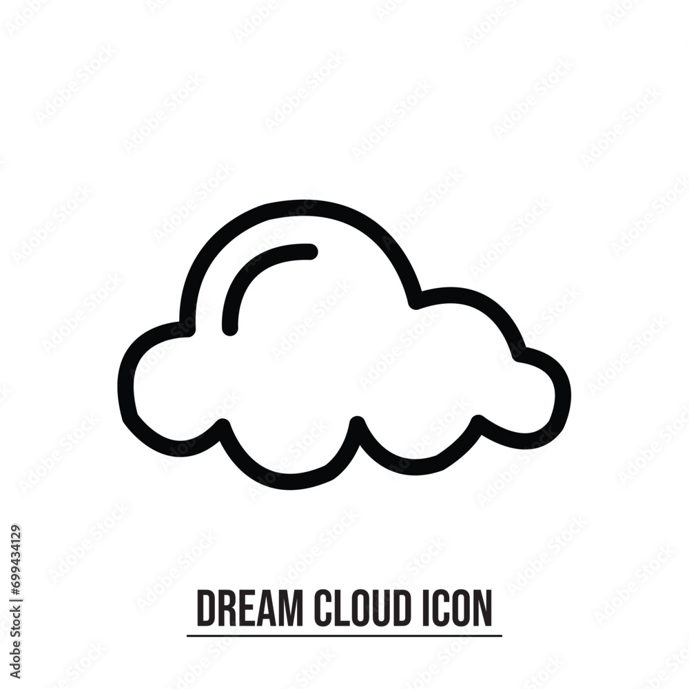 Cloud icon vector illustration. cloud sign and symbol used in web. Cloud icon vector illustration. cloud sign and symbol used in web.