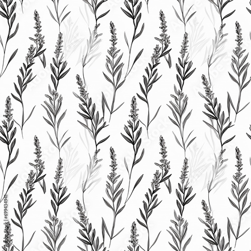 seamless pattern with feathers