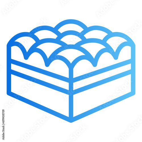 tiramisu gradient icon