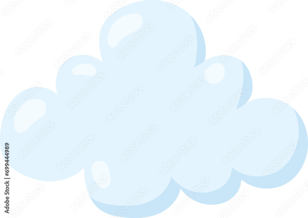 Cute Fluffy Cloud Decorative Simple Ornament Cute Fluffy Cloud Decorative Simple Ornament