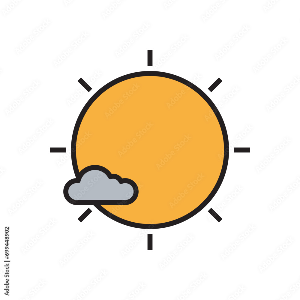 Weather and Cloud Illustration Weather and Cloud Illustration