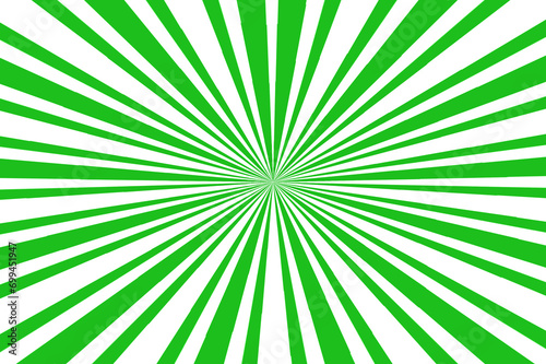 abstract deep green screen sunburst background design concept
