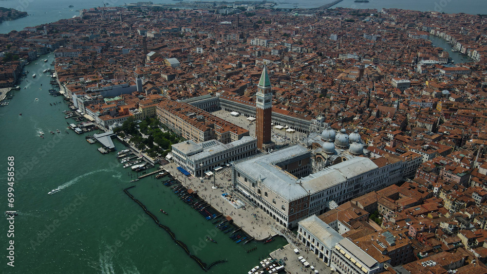 Fototapeta premium Aerial view of Venice, Italy