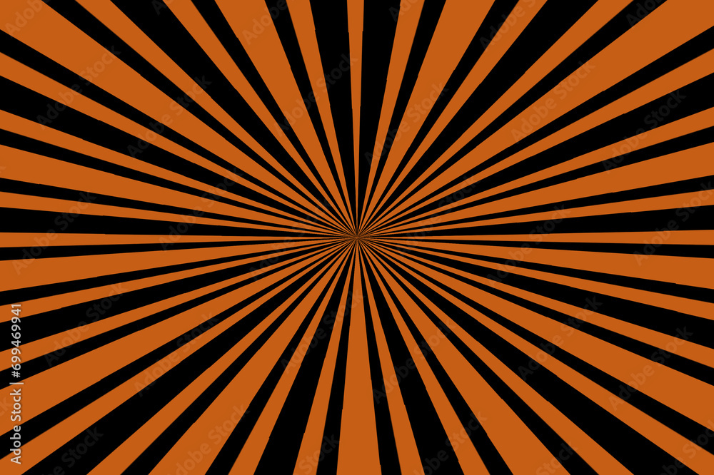 Retro orange background sunburst design concept Retro orange background sunburst design concept