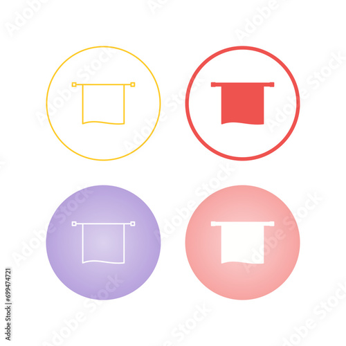 Towel Dryer Vector Icon