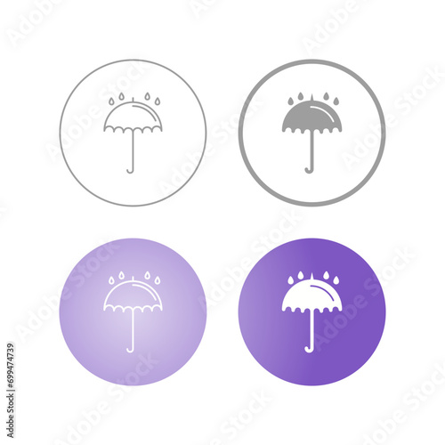 Umbrella Vector Icon