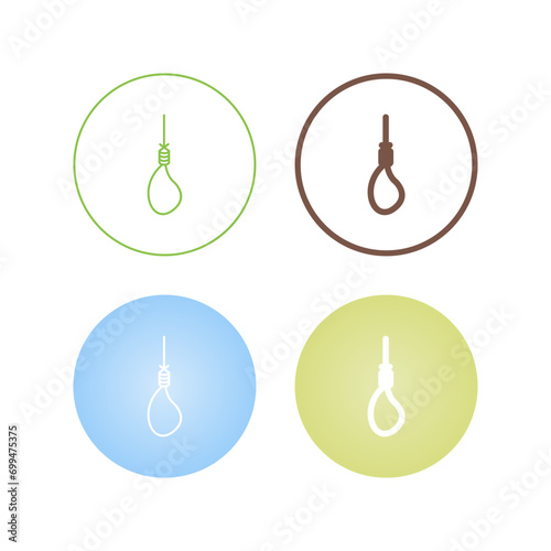 Noose Vector Icon