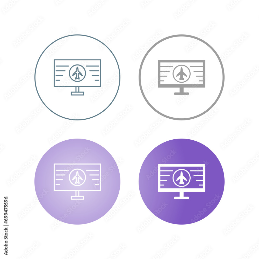 Online Booking Vector Icon