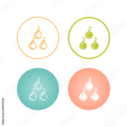 Cannon Balls Vector Icon