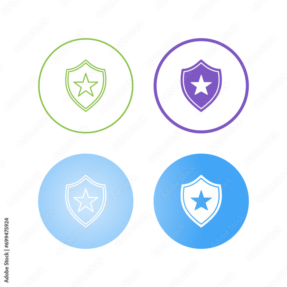 Shield Vector Icon Shield Vector Icon