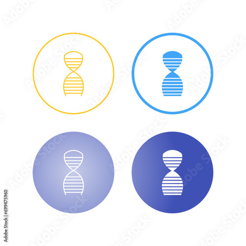 DNA Structure Vector Icon