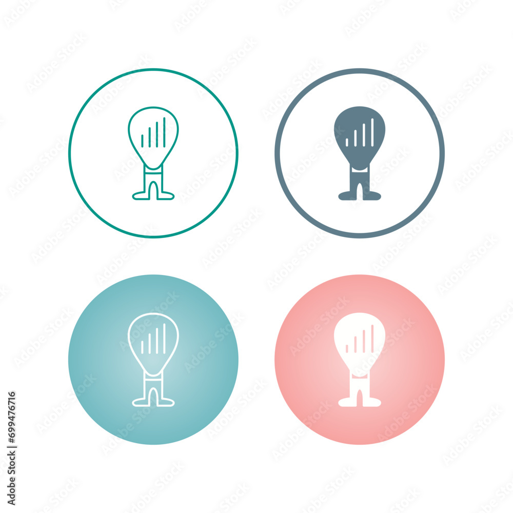 Growing Knowledge Vector Icon Growing Knowledge Vector Icon