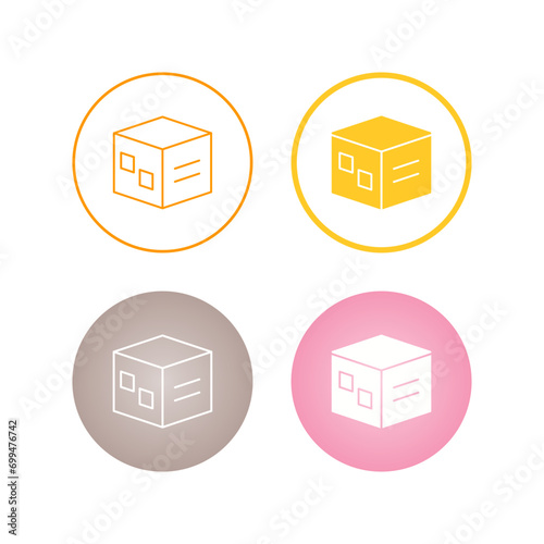 Packaging Vector Icon photo