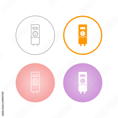 Water Heater Vector Icon