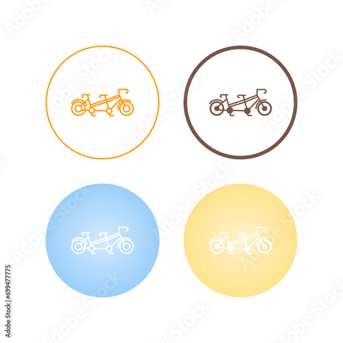Tandem Vector Icon