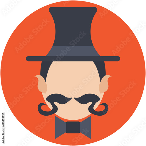 Circus Tamer Vector Icon