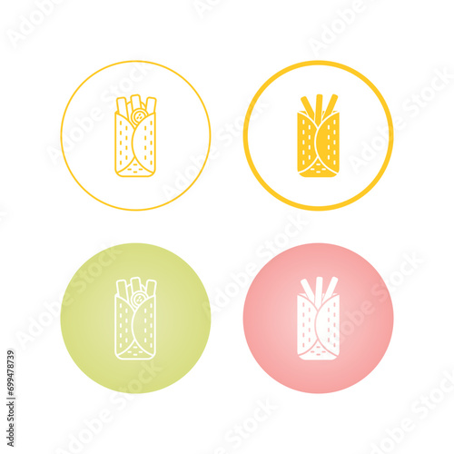 Fajita Vector Icon