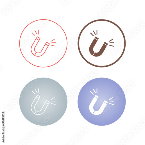 Magnet Vector Icon