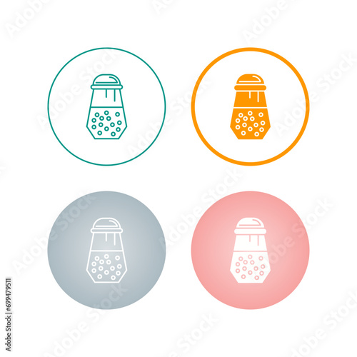 Salt Shaker Vector Icon