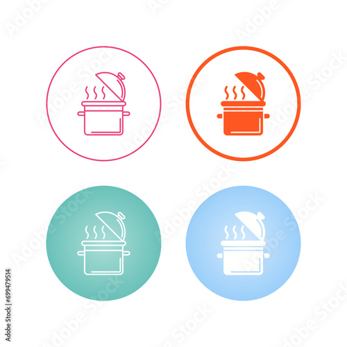 Cooking Pot Vector Icon
