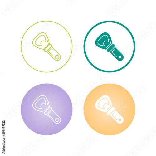 Bottle Opener Vector Icon