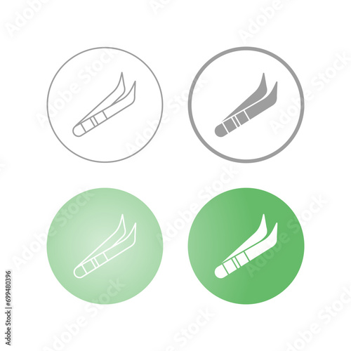 Tweezers Vector Icon