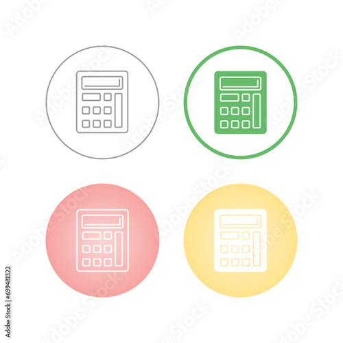 Calculator Vector Icon