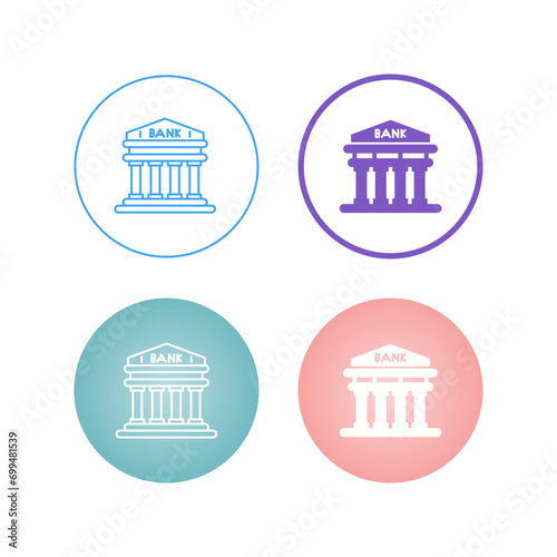 Bank Vector Icon