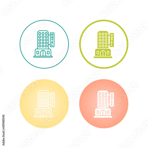 Hotel Vector Icon