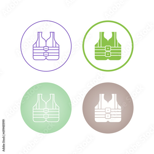 Life Jacket Vector Icon