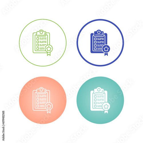 Quality Assurance Vector Icon