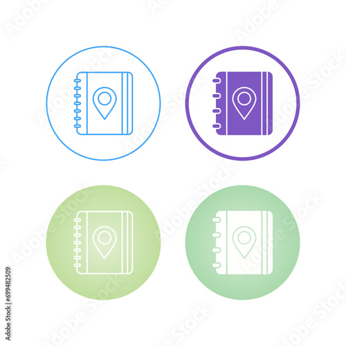 Travel Guideline Vector Icon