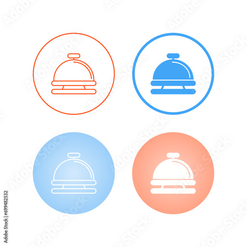 Reception Bell Vector Icon