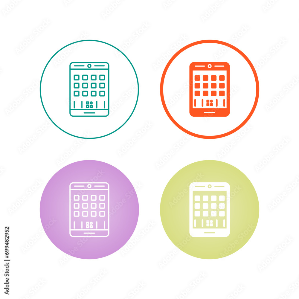 Mobiles App Vector Icon Mobiles App Vector Icon