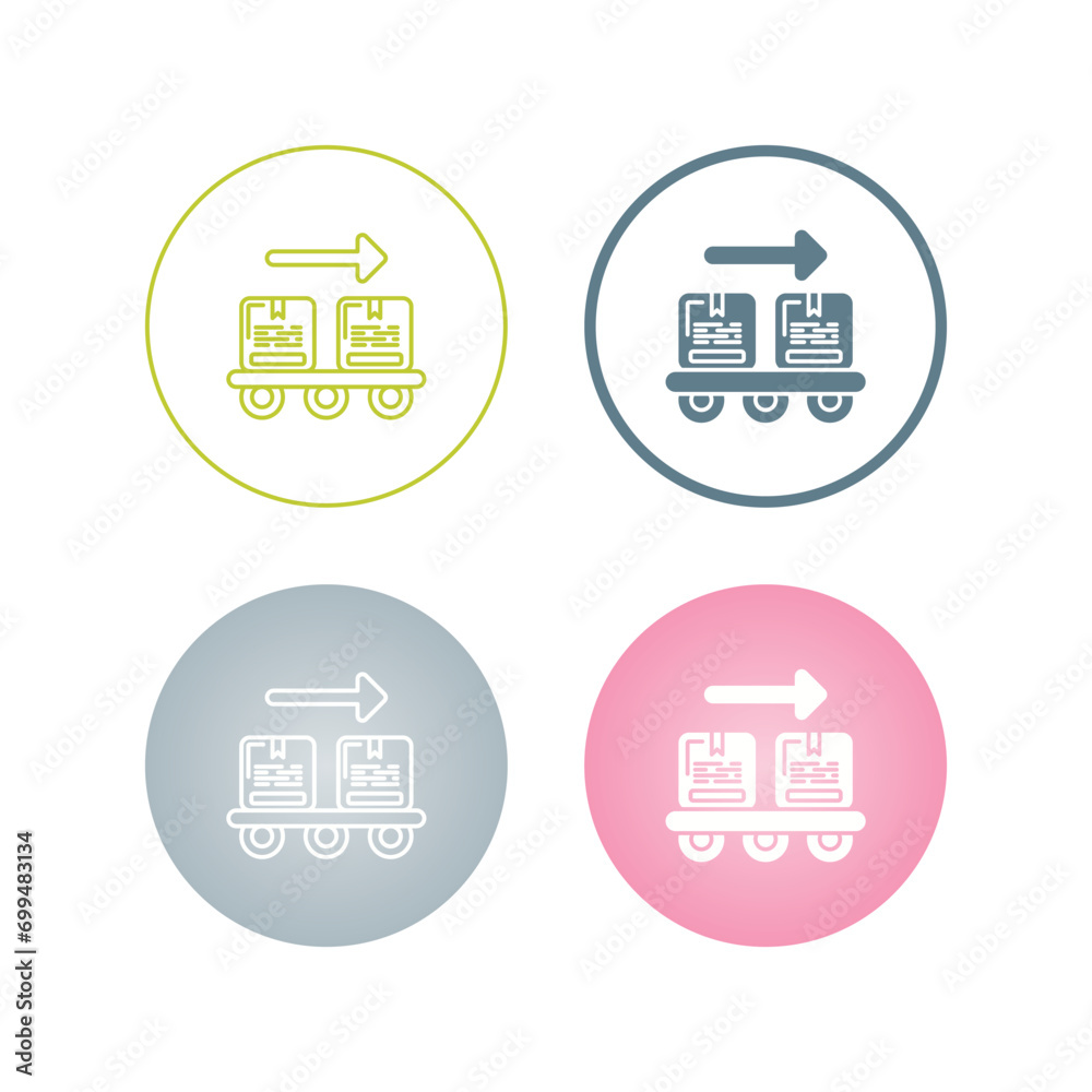 Export Packing Vector Icon Export Packing Vector Icon