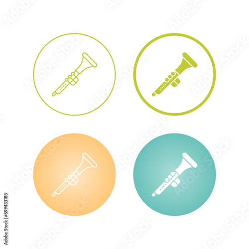 Clarinet Vector Icon