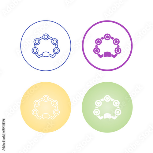 Tambourine Vector Icon