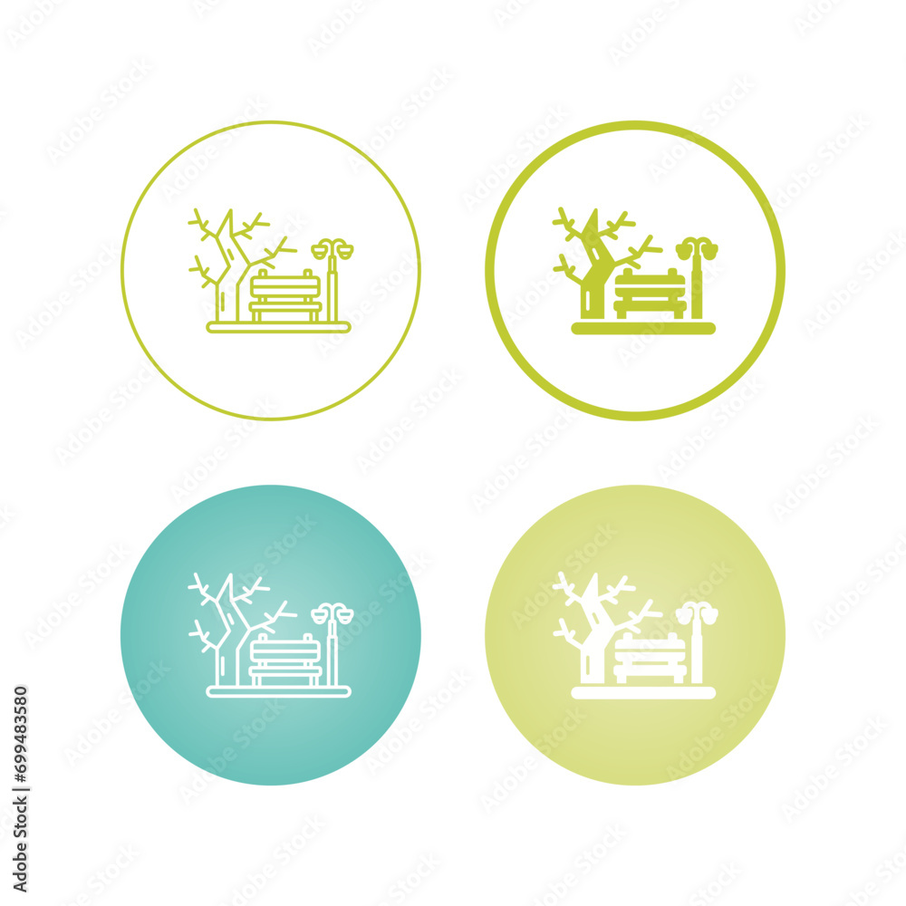 Park Vector Icon Park Vector Icon
