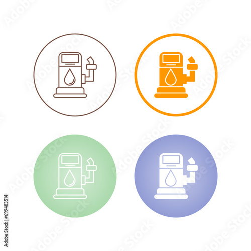 Gas Station Vector Icon