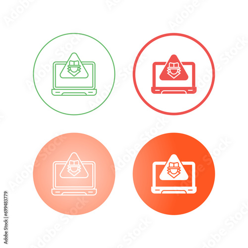 Hacked Vector Icon