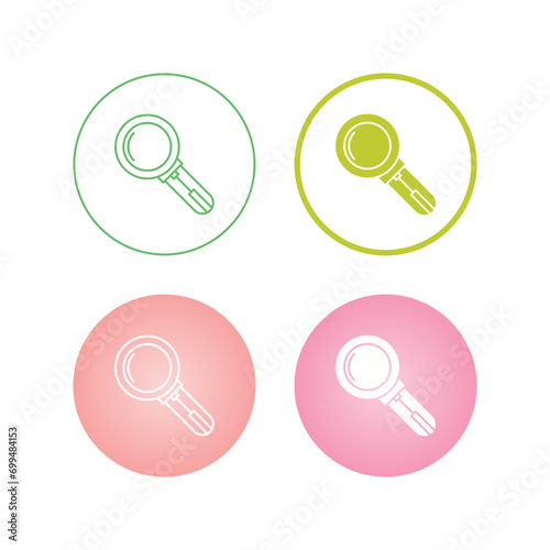 Magnifying Glass Vector Icon