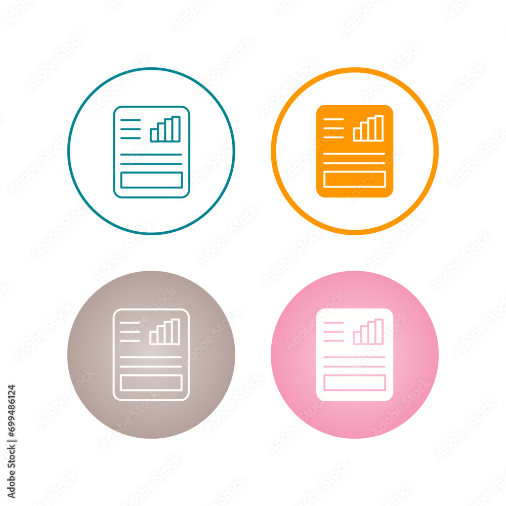 Analysis Vector Icon Analysis Vector Icon