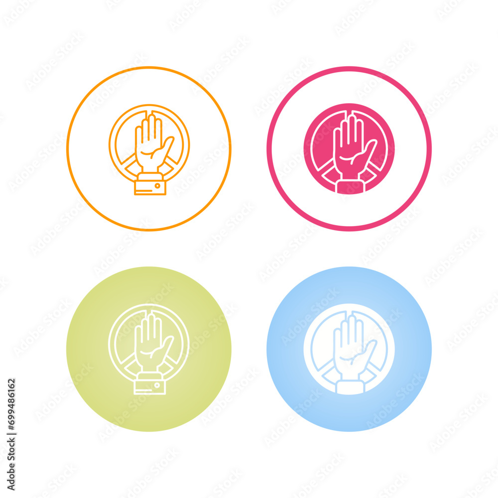 Peace Vector Icon Peace Vector Icon
