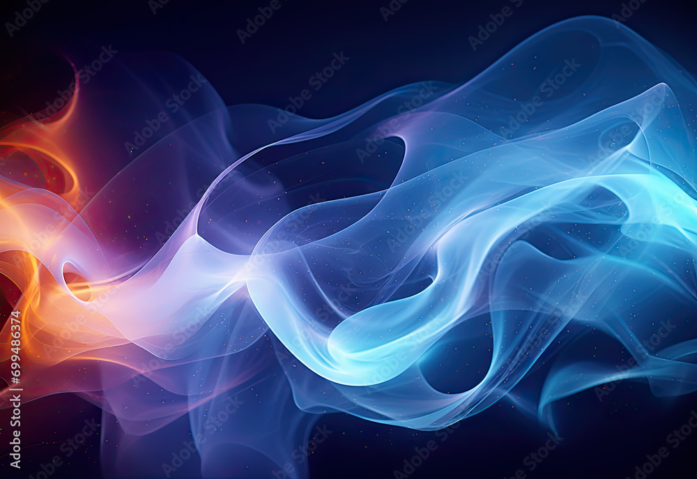 Abstract light Background, realistic colourful waves Abstract light Background, realistic colourful waves